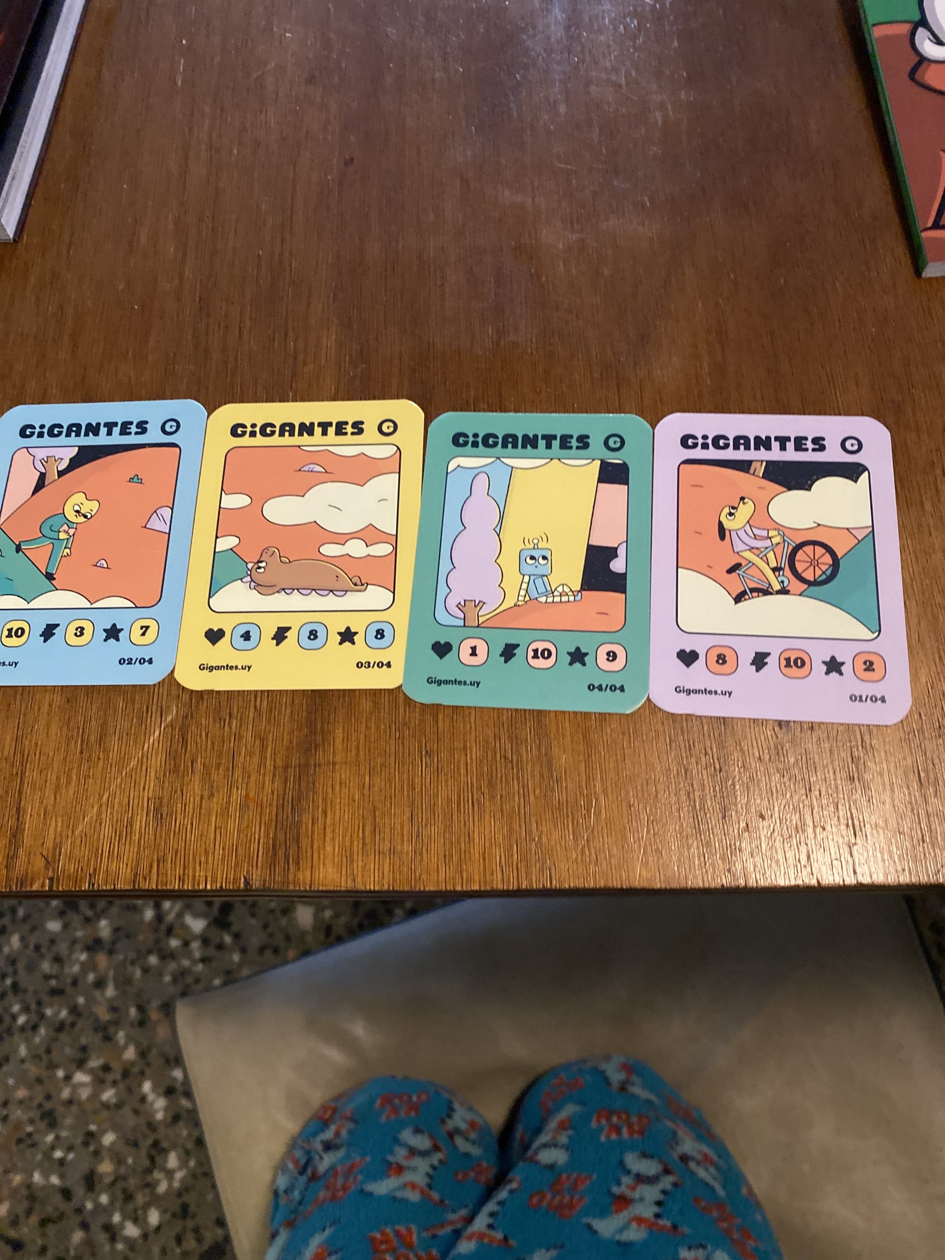 Las tarjetas pokemon de gigantes