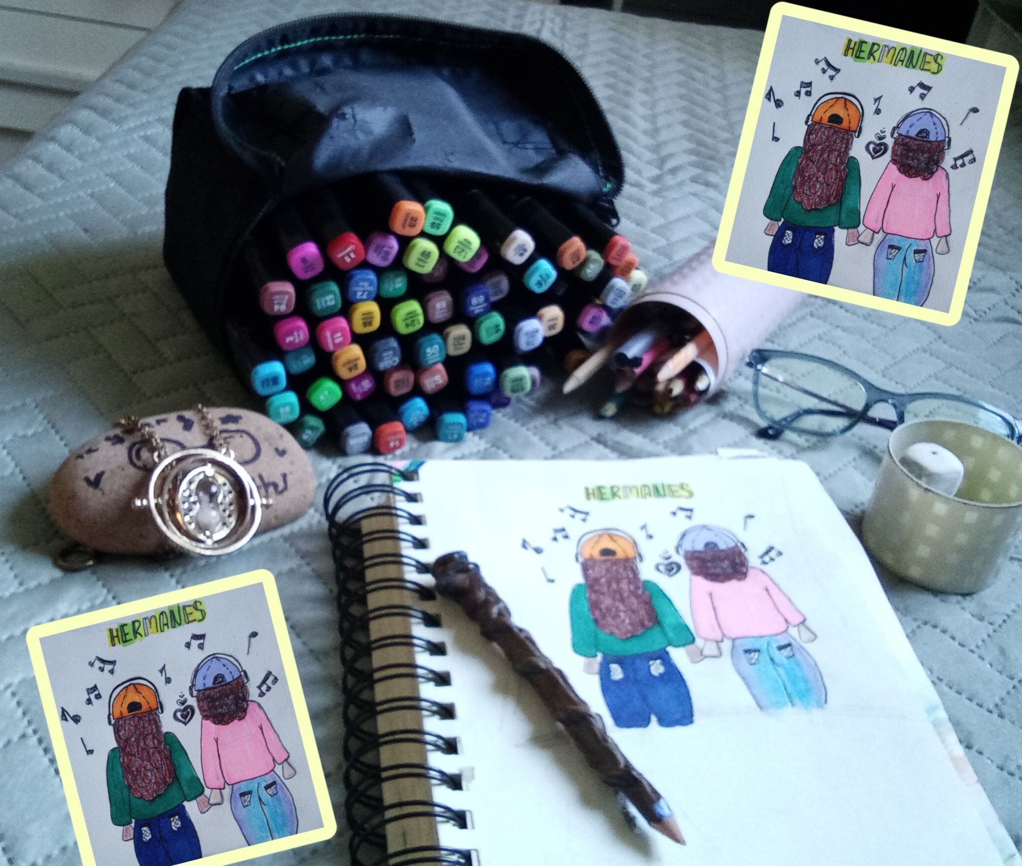 Un dibujo sensillo para una unión inquebrantable.