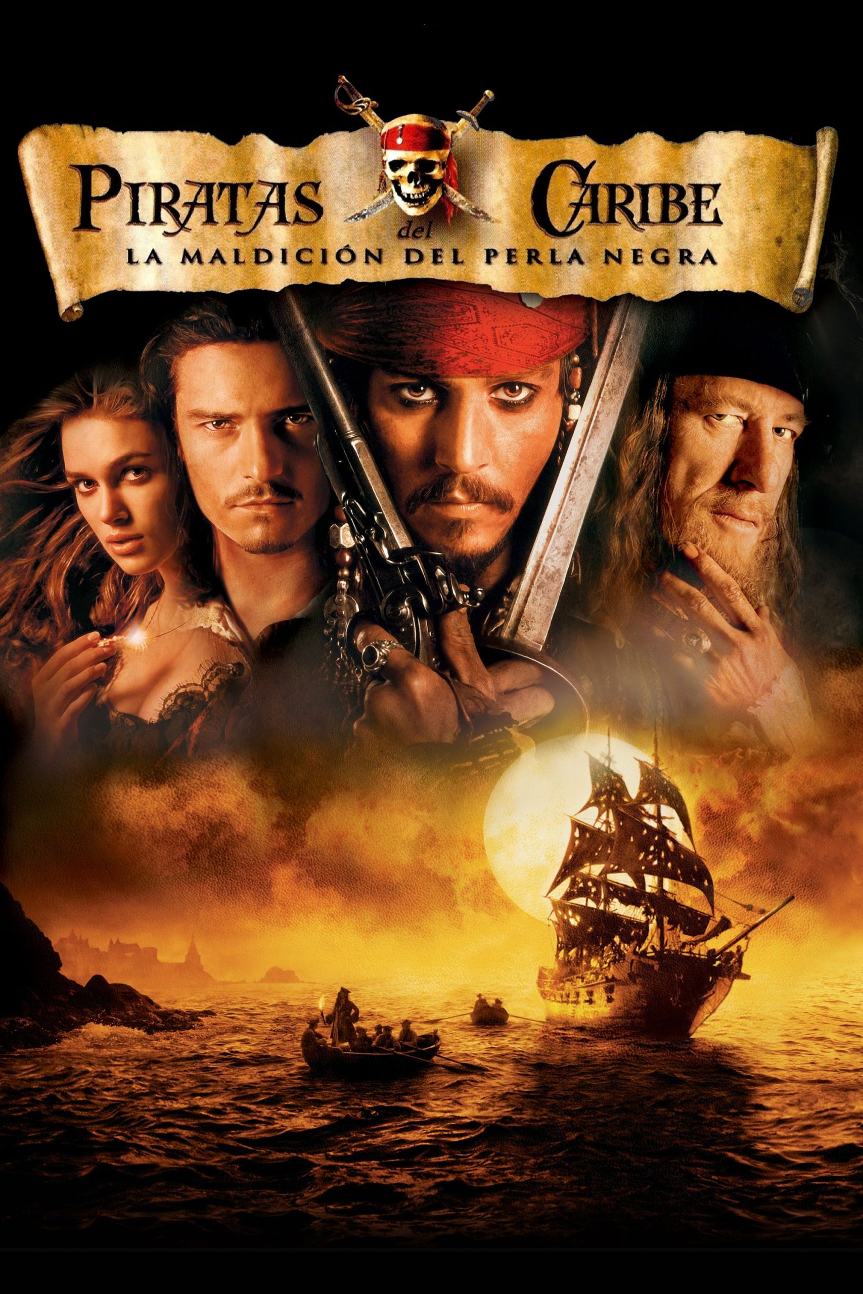 Piratas del Caribe. La maldición del perla negra.